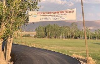 Gürpınar’daki asfalt çalışmalarında sona gelindi