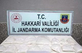 Hakkari’de 7 kilo metamfetamin ele geçirildi