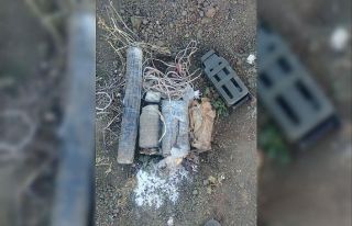 Hakurk’ta PKK’ya ait EYP düzeneği ve antipersonel...