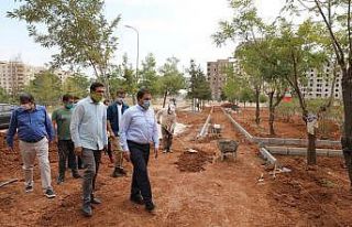 Haliliye’de park alanları denetlendi