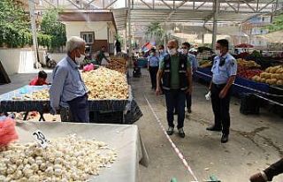 Haliliye’de semt pazarları denetlendi