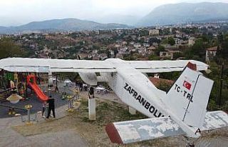 Halkın bağışlarıyla alınan uçak: "Zafranbolu"
