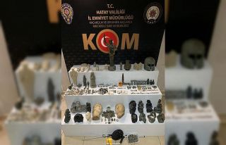 Hatay ve Şanlıurfa’da bin 234 parça tarihi eser...
