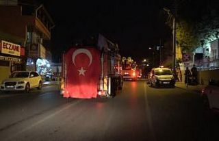 Hatay’da İtfaiye Haftası’nda kortejli kutlama