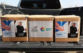 Hatay’dan öğrencilere defne sabunu