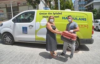 Haybulans, sokak hayvanları için 8 ayda 83 bin kilometre...