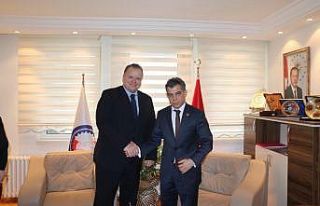Hırvatistan Ankara Büyükelçisi, SANKON Genel Merkezini...