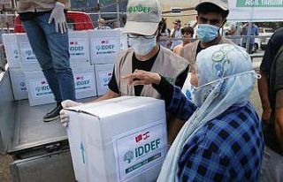 İDDEF, Lübnan’da yaraları sarıyor