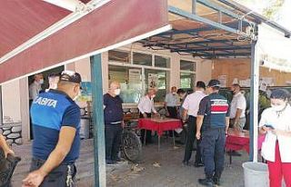 İl Jandarma Komutanlığı ekiplerinden Korona virüs...