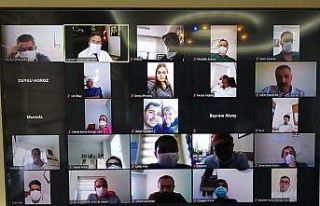 İl Sağlık Müdürü Benli, Aile Hekimleri ile Videolu...