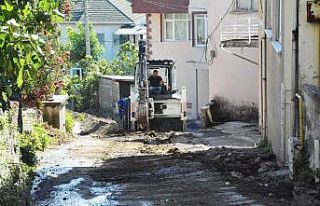 İlave su şebekesi hatları yapılıyor