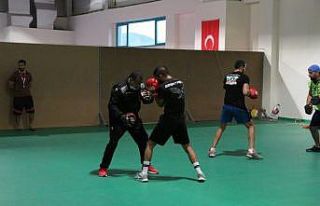 İngiliz Boks Milli Takımı Çankırı kampını...