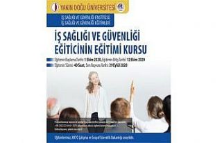 İş Sağlığı ve Güvenliği Uzmanlarına yönelik...