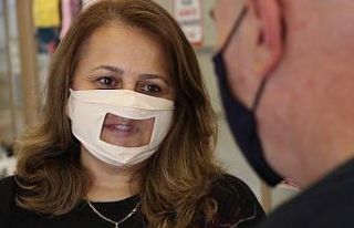 İşitme engelliler için özel maske tasarladı