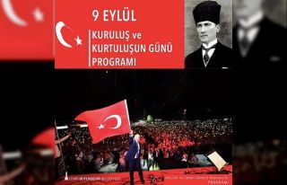 İzmir’de coşkulu 9 Eylül programı