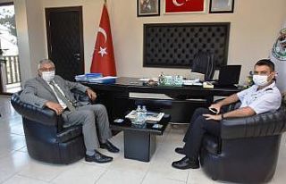 Jandarma Komutanı Özkan’dan Başkan Bozkurt’a...