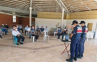 Jandarmadan arıcılara ’Fotokapan’ eğitimi