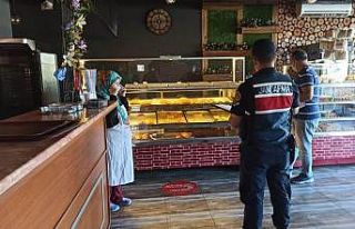 Jandarmadan Covid-19 denetimi