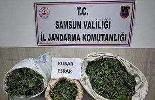Jandarmadan filmleri aratmayan esrar operasyonu