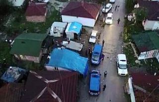 Jandarmadan hırsızlık şüphelilerine drone destekli...