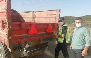 Jandarma’dan tarımsal zirai araç ve traktör denetimi