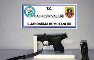 Jandarmanın dikkati yakalattı