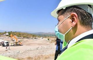 Jeotermal sebze meyve kurutma tesisinin temeli atıldı