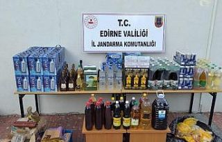 Kaçak et ve içki operasyonu