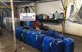 Kaçak mazota suç üstü