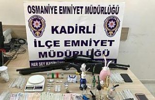 Kadirli polisinden uyuşturucu operasyonu: 4 gözaltı