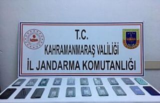 Kahramanmaraş’ta kaçak telefon operasyonu: 1 gözaltı