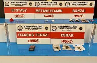 Kahramanmaraş’ta uyuşturucuya 4 tutuklama