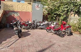 Kahta ilçesinde korona denetimi ve motosiklet uygulaması