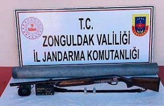 Kanuna aykırı avlanmaktan ceza yedi