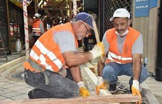 Kapanönü Çarşısı’nda tarihi değişim başladı