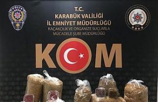 Karabük’te "kaçak tütün" operasyonu