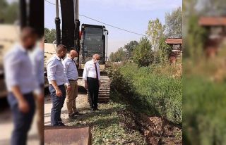 Karaca deresinde temizlik başladı