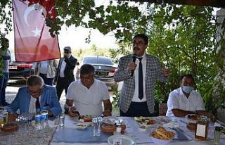 Karacasu’da muhtarlar toplantısı yoğun bir katılımla...