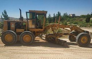 Karaköprü kırsalında yol çalışmaları sürüyor