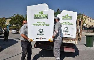 Karatay’da atık ilaçlar çöpe gitmeyecek