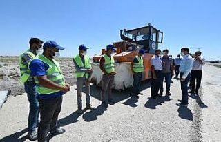 Karatay’da yol yapım ve asfaltlama çalışmaları...