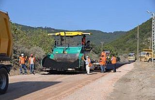 Kargı Çobanlar grup yolu tamamlandı