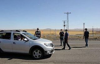 Kars Emniyet Müdürü Sağdıç, uygulama yaptı