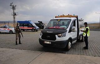 Kars’ta 78 araca 44 bin lira ceza kesildi