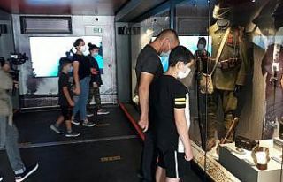 Kars’ta Çanakkale Savaşları Mobil Müzesi sergilendi