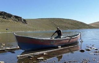 Kars’ta denizden 2 bin 300 metre yükseklikteki...