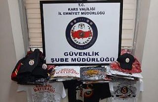 Kars’ta polis sahte marka satışına izin vermiyor