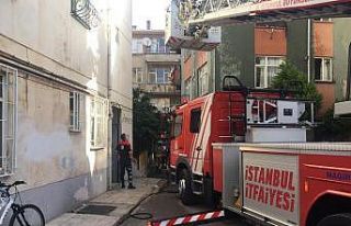 Kartal’da korkutan yangın “çığlık seslerine...