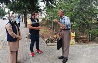 Kartepe Belediyesi’nden gazilere anlamlı ziyaret