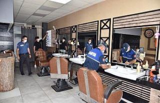 Kartepe’de eş zamanlı Korona virüs denetimi